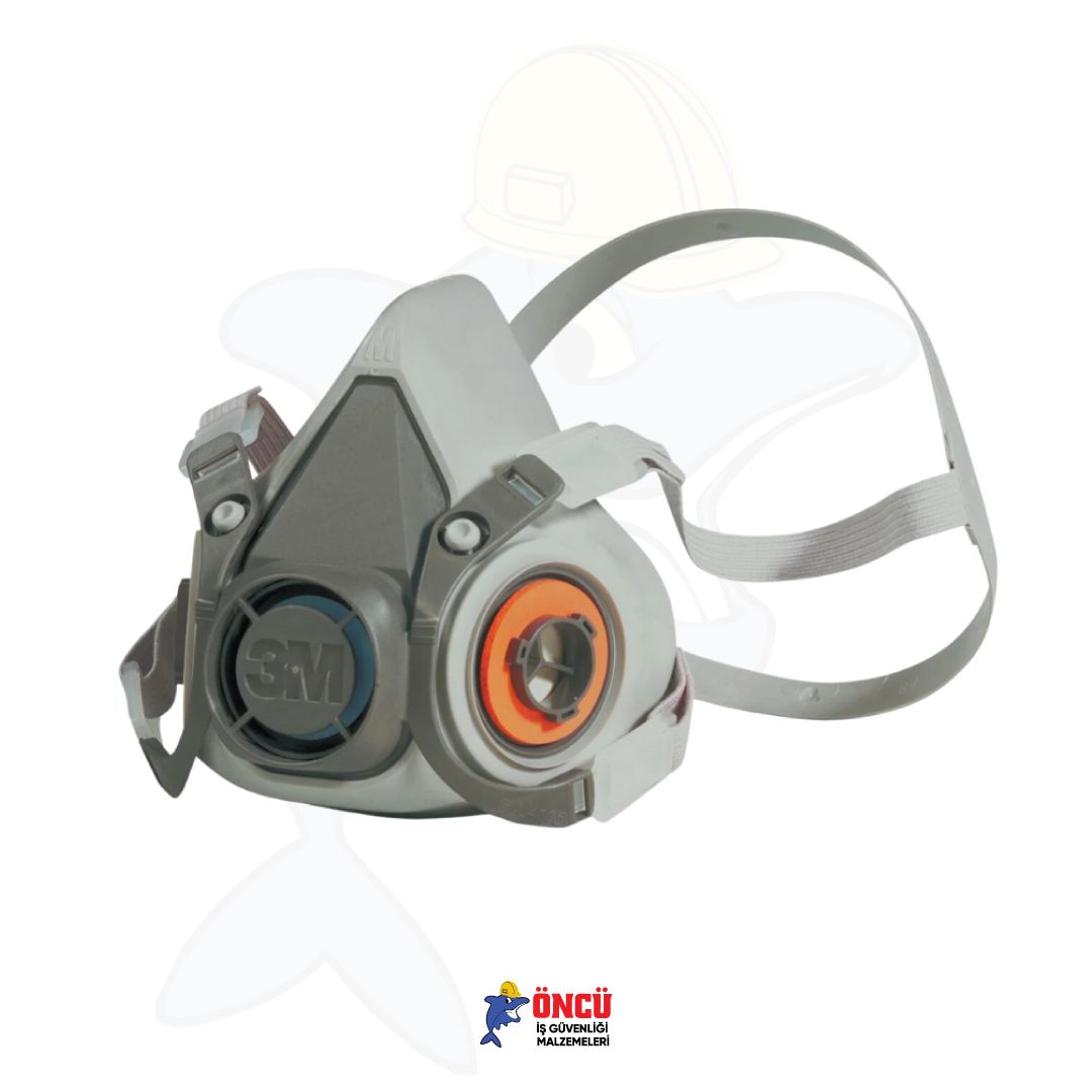 3M 6200 YARIM YÜZ MASKE